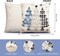 Christmas Pillow Covers 18x18 Set of 4, Winter Snowman Joy Snowflake Throw Pillow Covers Let it Snow Xmas Tree Home Decor for Pillow Case Happy Holiday Cushion Case for Sofa Couch